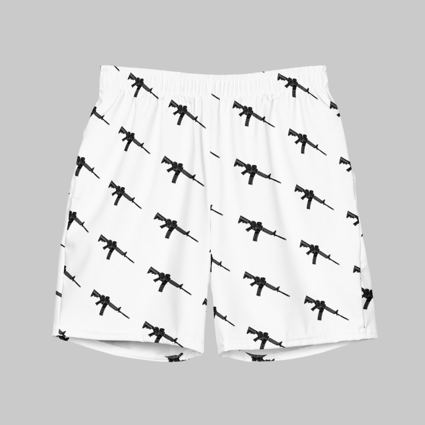 Rifle print swim trunks