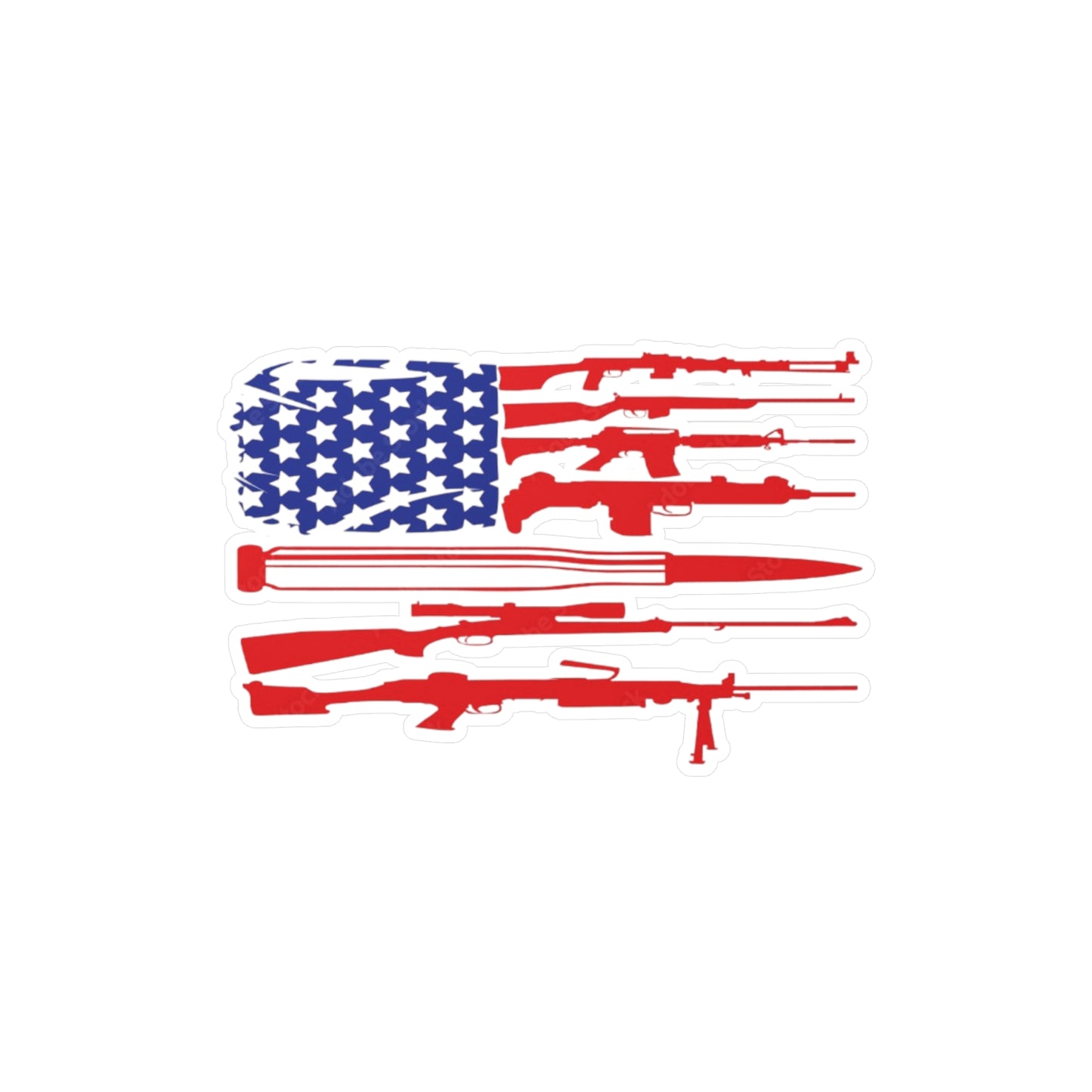 American Flag Vinyl Decals