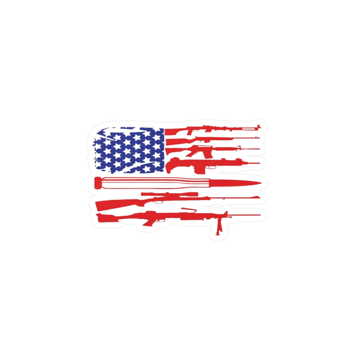 American Flag Vinyl Decals