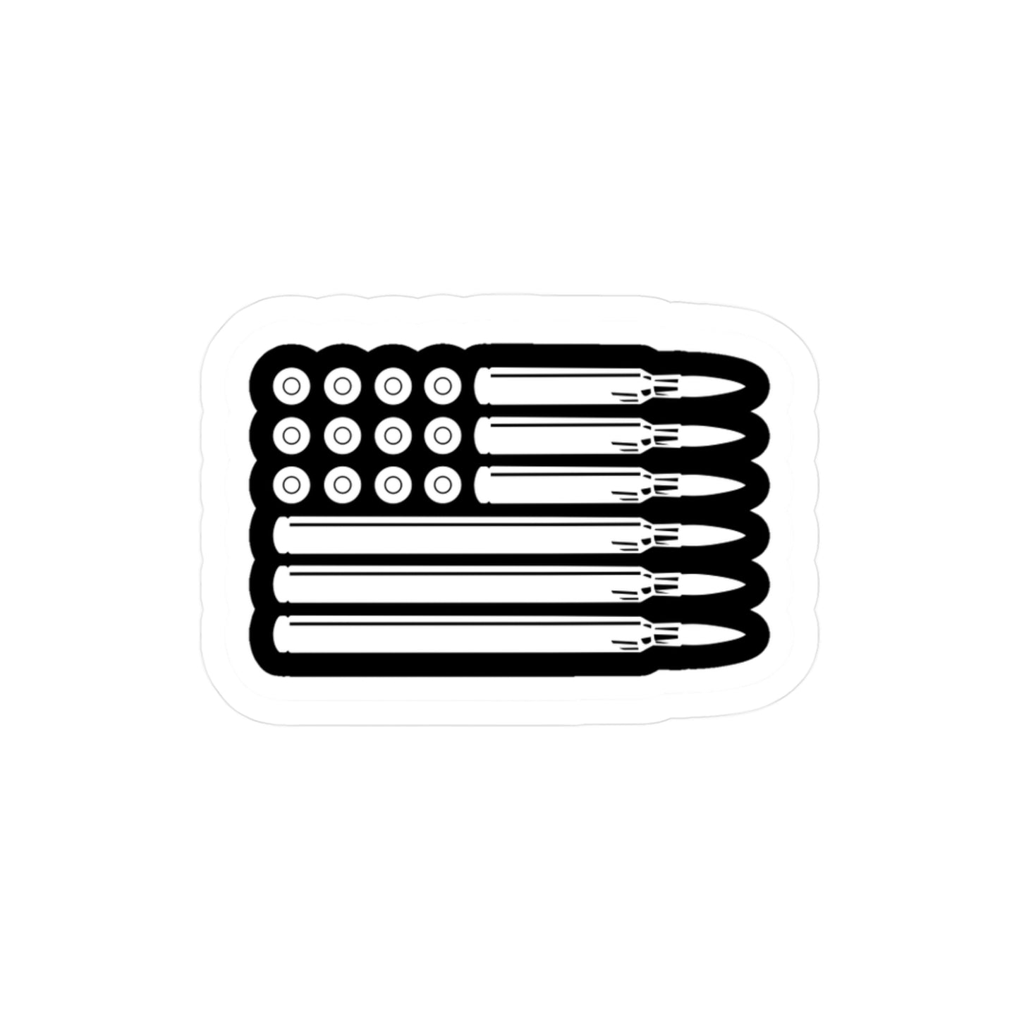 American Ammo Flag Vinyl Decals